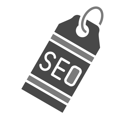 etiqueta seo icono gratis