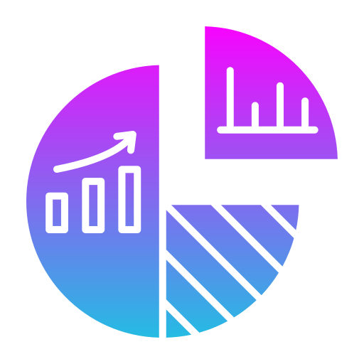 gráfico circular icono gratis