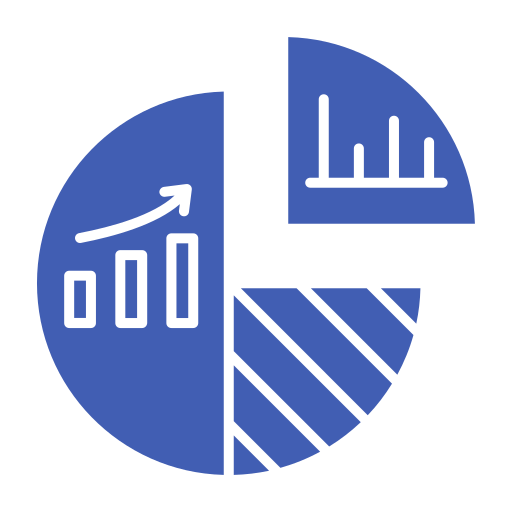 gráfico circular icono gratis