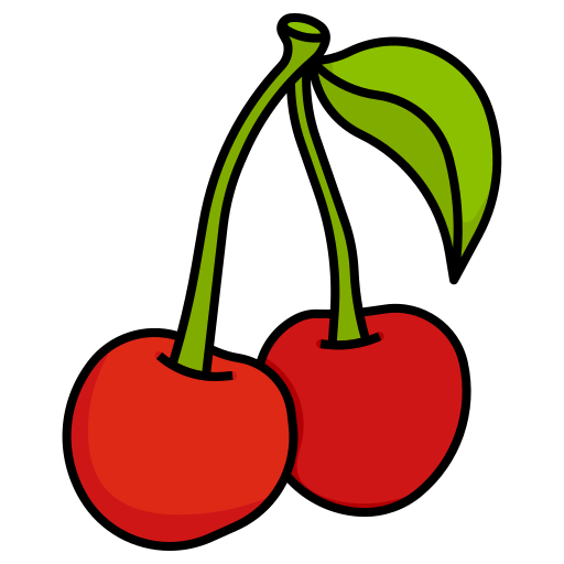 Cherry Generic Outline Color icon