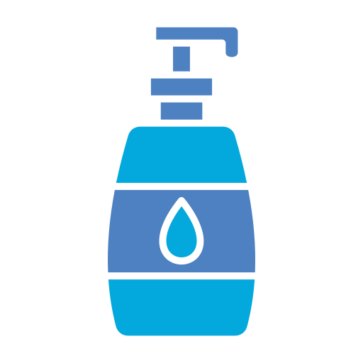 Soap bottle Generic Blue icon