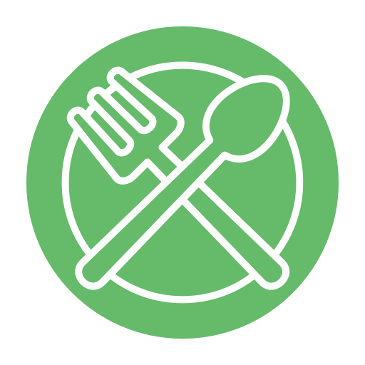 Cutlery Generic Simple Colors icon