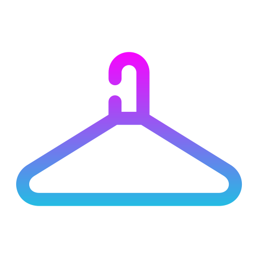 Clothes hanger Generic Flat Gradient icon