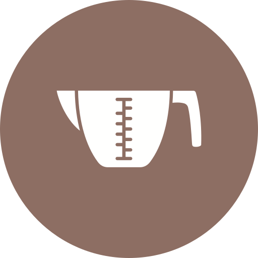 Measuring cup Generic Mixed icon