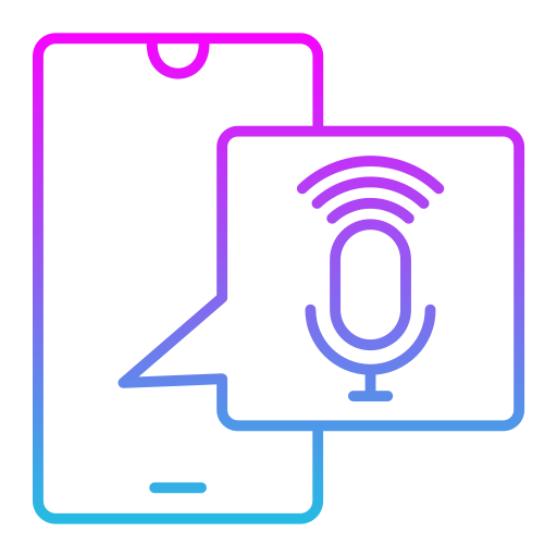 asistente de voz icono gratis