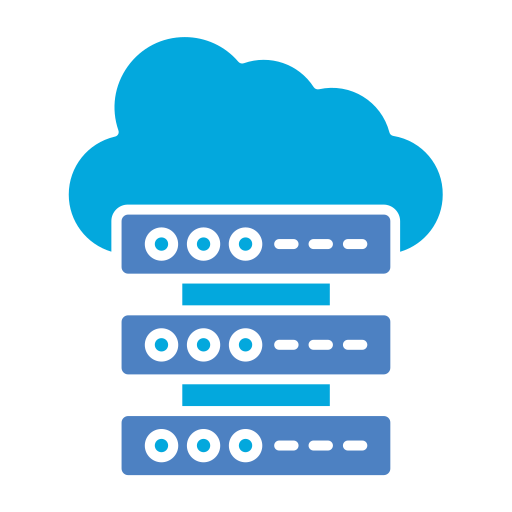 almacenamiento en la nube icono gratis