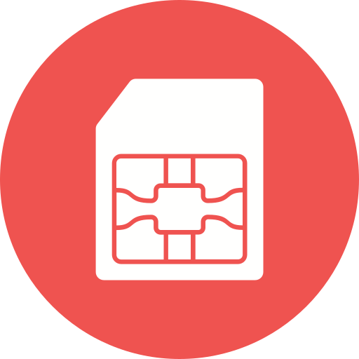 Sim card Generic Mixed icon