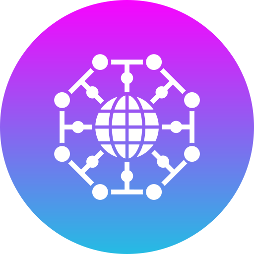 Global Network Generic Flat Gradient icon