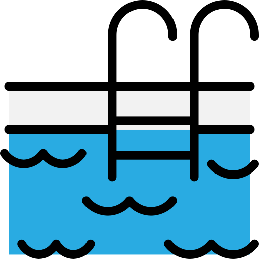 piscina grátis ícone