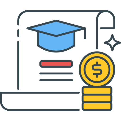 bolsa de estudos grátis ícone bolsa de estudos grátis ícone