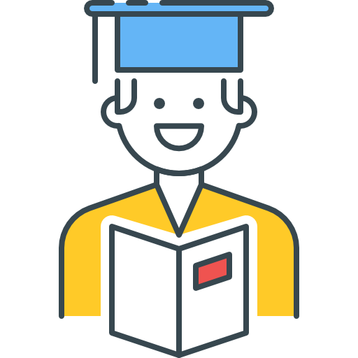 graduación icono gratis