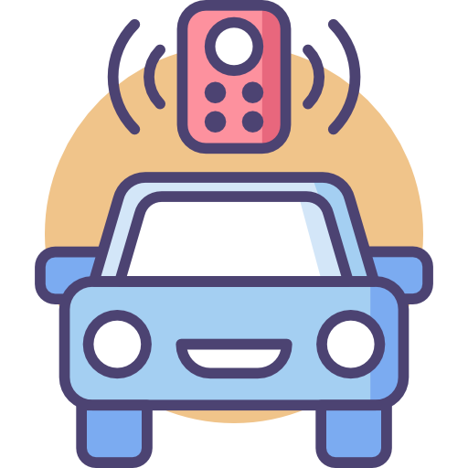 Remote vehicle free icon