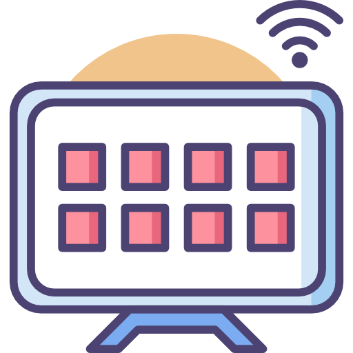 스마트 tv 무료 아이콘