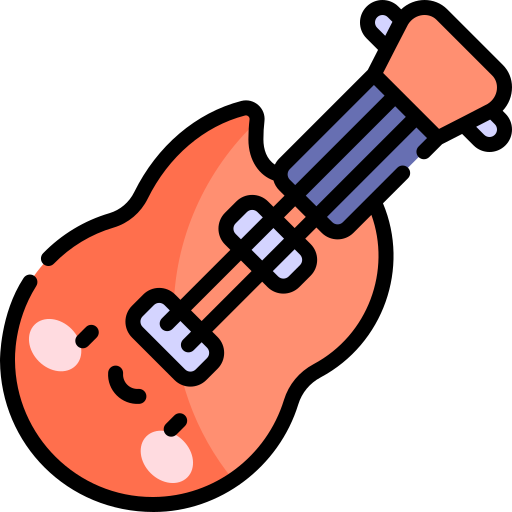 guitarra electrica icono gratis