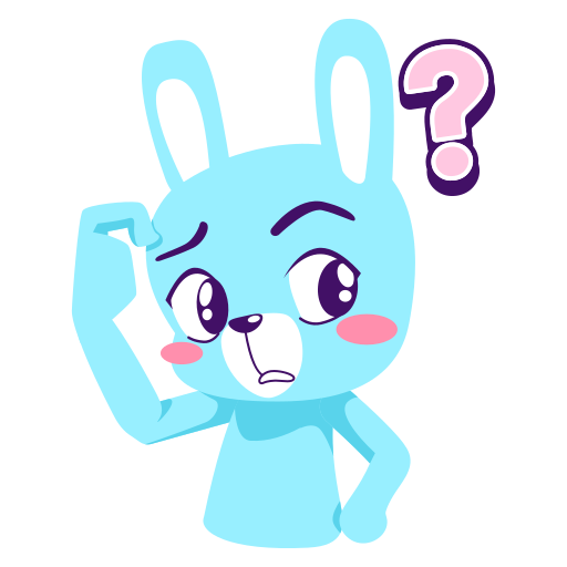 Confused free sticker