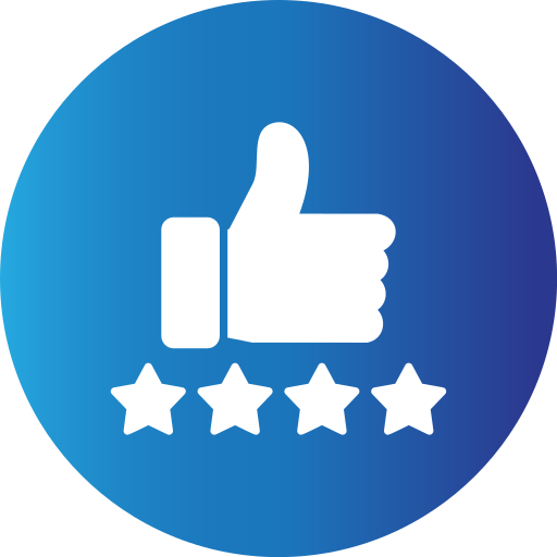 Thumbs up Generic Blue icon