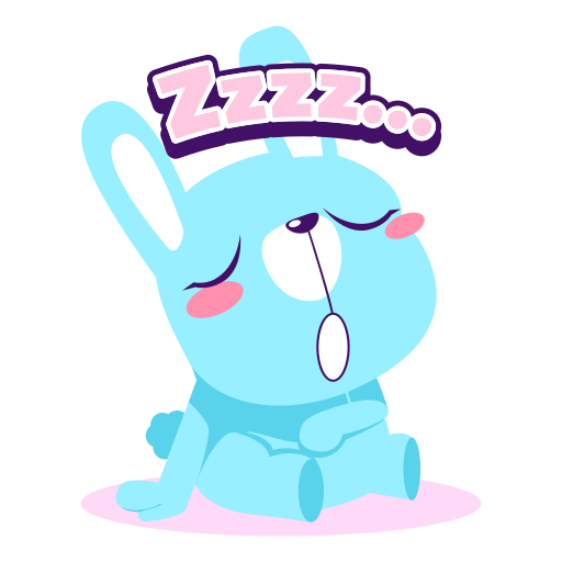 Sleep free sticker Sleep free sticker