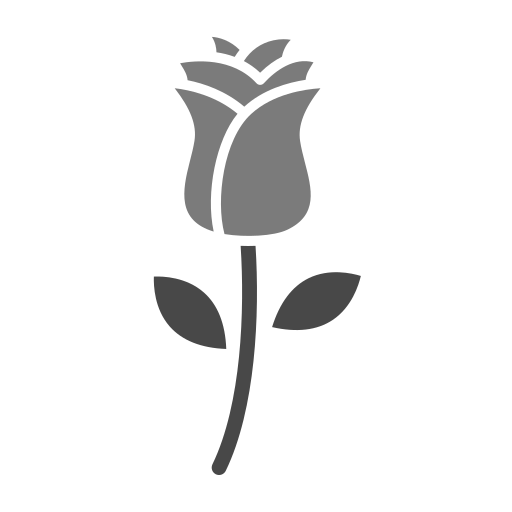 Rose Generic Grey icon