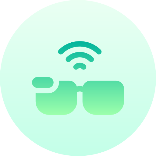 gafas vr icono gratis