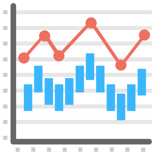 visualización de datos icono gratis