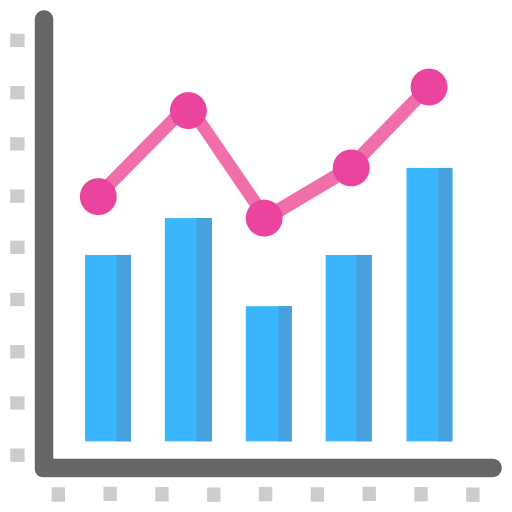 Bar chart Generic Flat icon