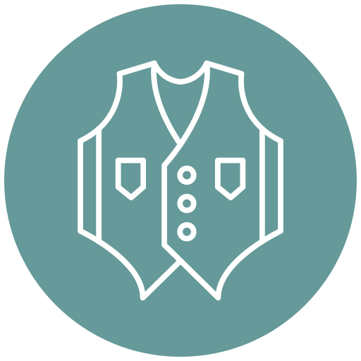 chaleco icono gratis