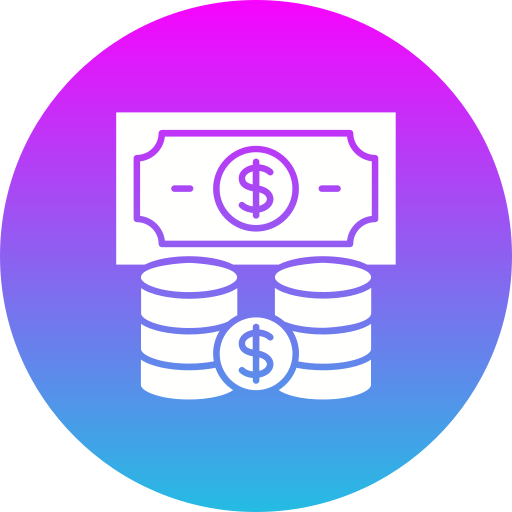 Cash Generic Flat Gradient icon