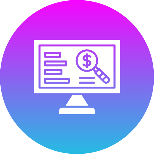 Monitoring Generic Flat Gradient Icon