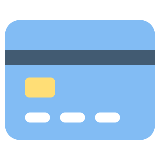 Credit card Generic Flat icon