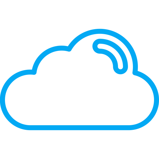 Cloud Generic Simple Colors icon