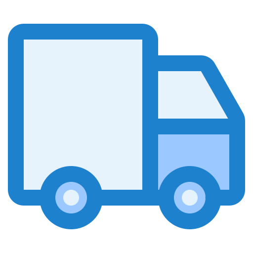 Delivery truck Generic Blue icon