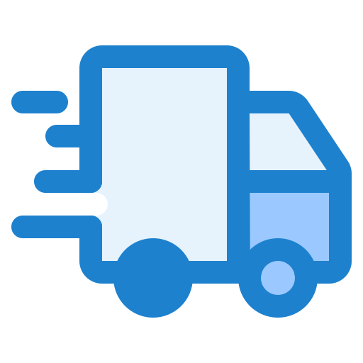 Delivery truck Generic Blue icon