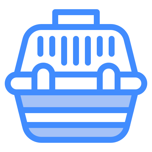 Cat carrier free icon