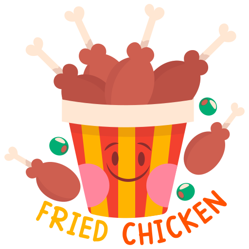 pollo frito gratis sticker