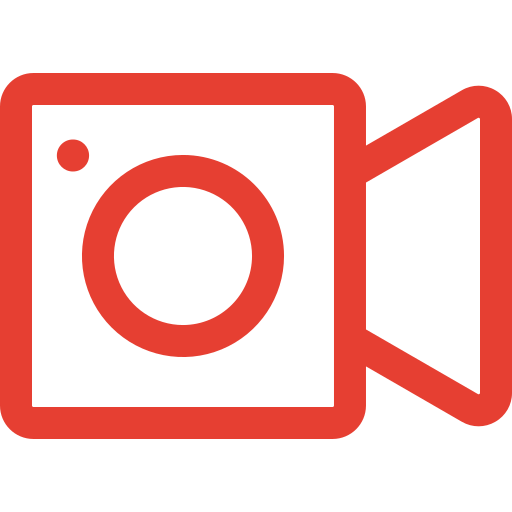 camara de video icono gratis