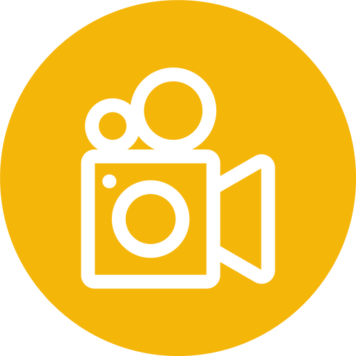 grabación de vídeo icono gratis