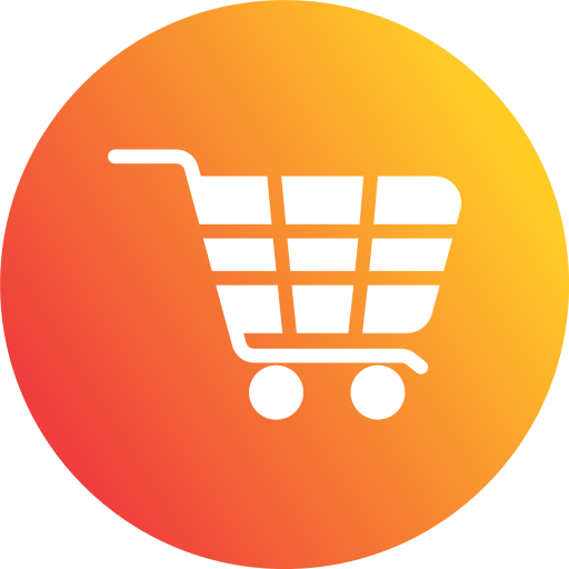 Shopping cart icon Generic Flat Gradient