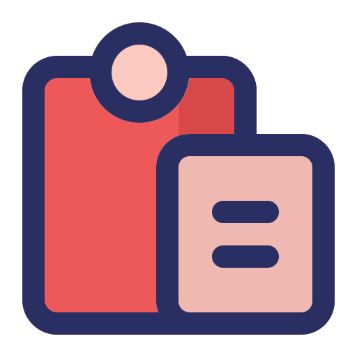 Paste Generic Outline Color icon