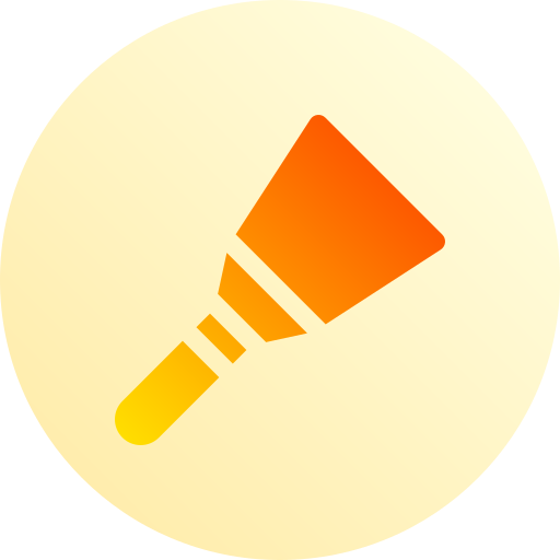 Spatula Basic Gradient Circular icon