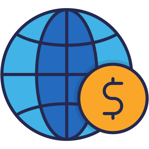 economía icono gratis