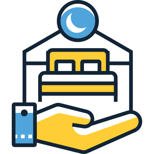 Accomodation free icon