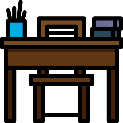Desk - Free education icons