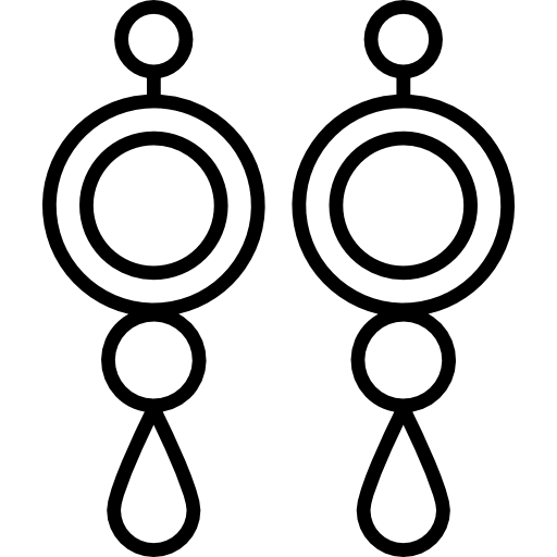 귀걸이 무료 아이콘