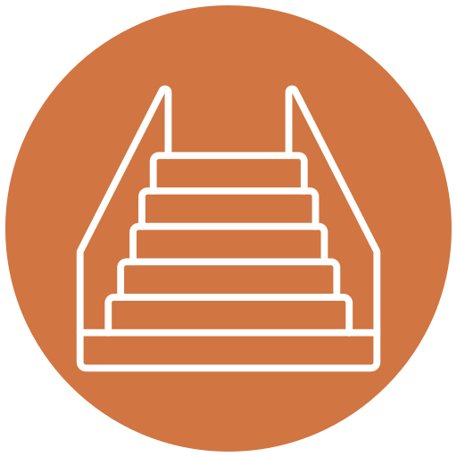 Stairs Generic Flat icon