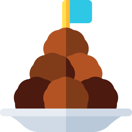 boulettes de viande Icône gratuit boulettes de viande Icône gratuit