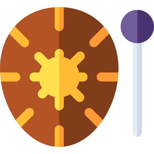 Саамский барабан бесплатно иконка