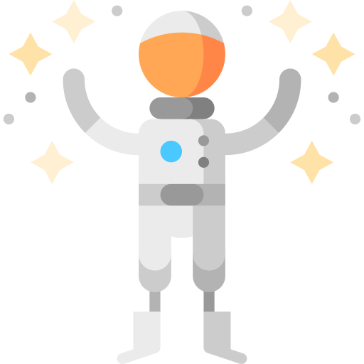 astronauta icono gratis