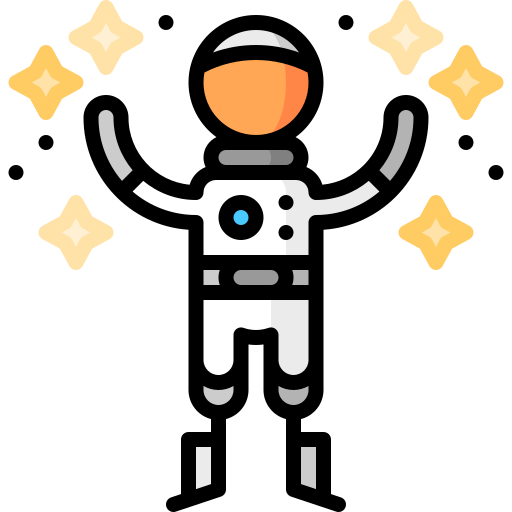 astronauta icono gratis