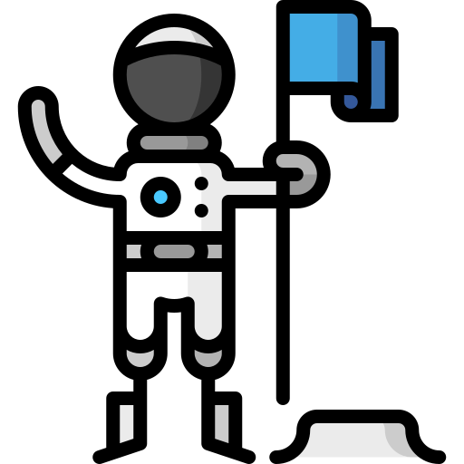 astronauta icono gratis