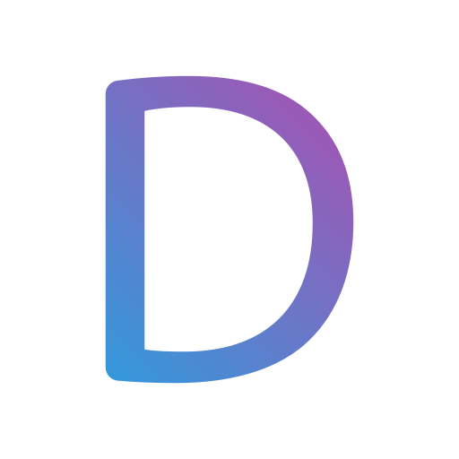 Letter D Generic Gradient icon